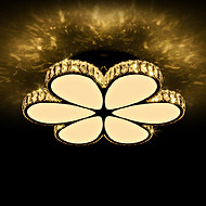 Modern simple living room bedroom crystal lamp