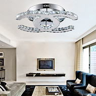 Modern simple living room bedroom crystal lamp