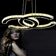 Modern simple living room bedroom crystal lamp