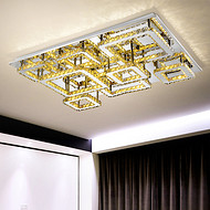 Modern simple living room bedroom crystal lamp