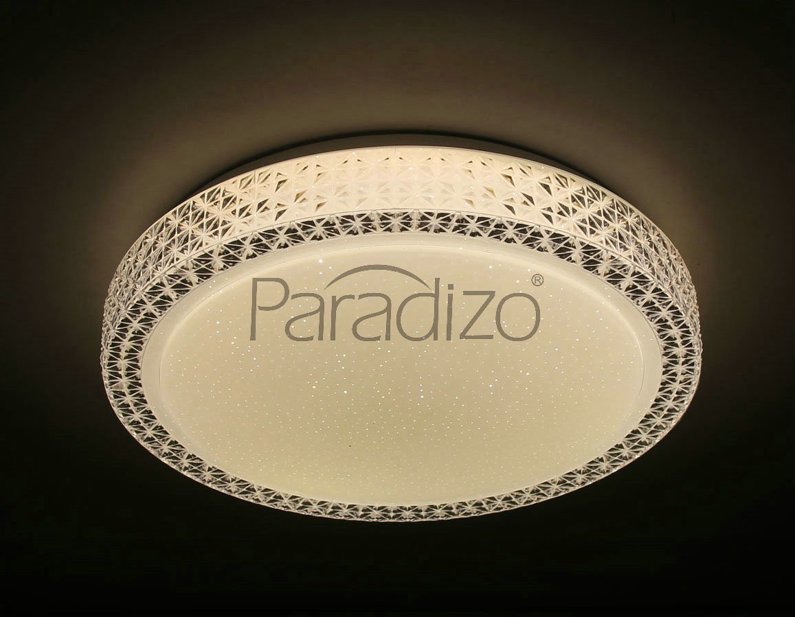 Paluoda,Simple living room LED warm white round ceiling light