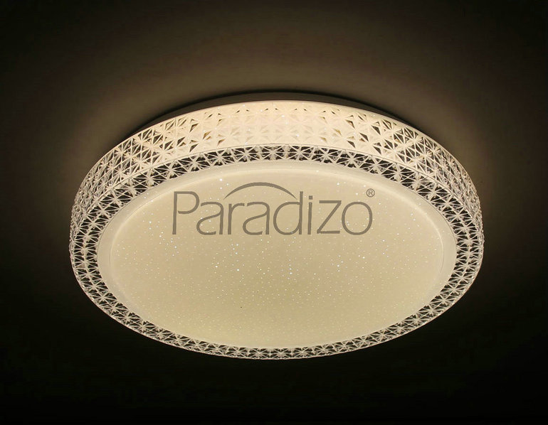 Paluoda,Simple living room LED warm white round ceiling light