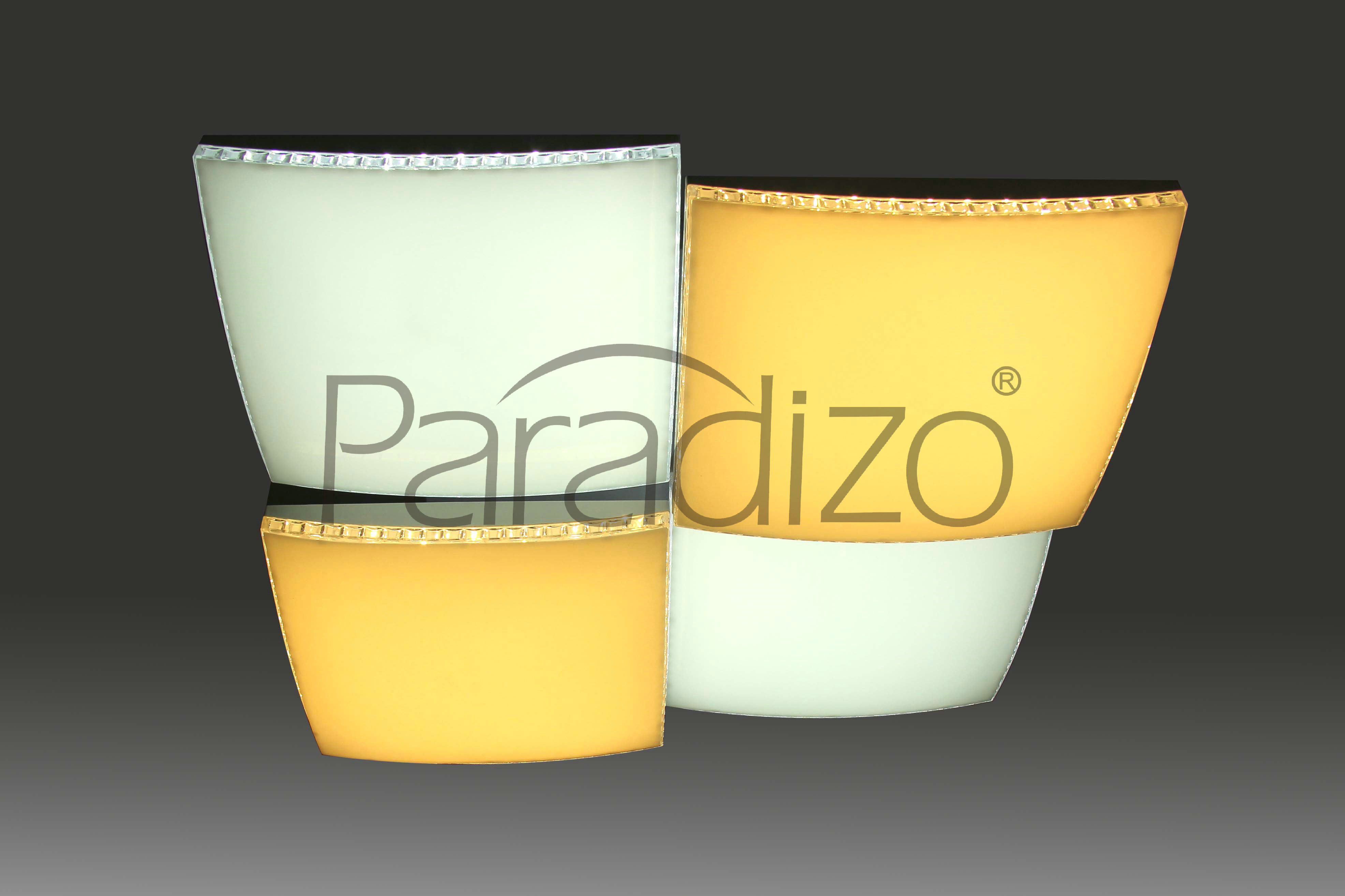 Paluoda,Creative personality square LED ceiling light
