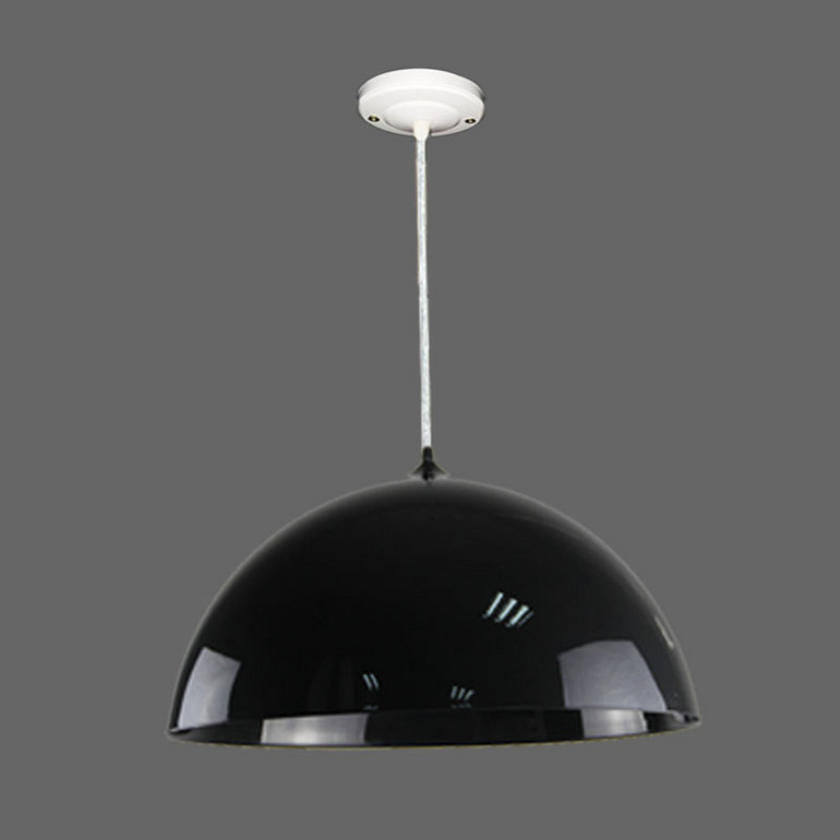 FBL,Nordic household chandelier with black semicircular glass