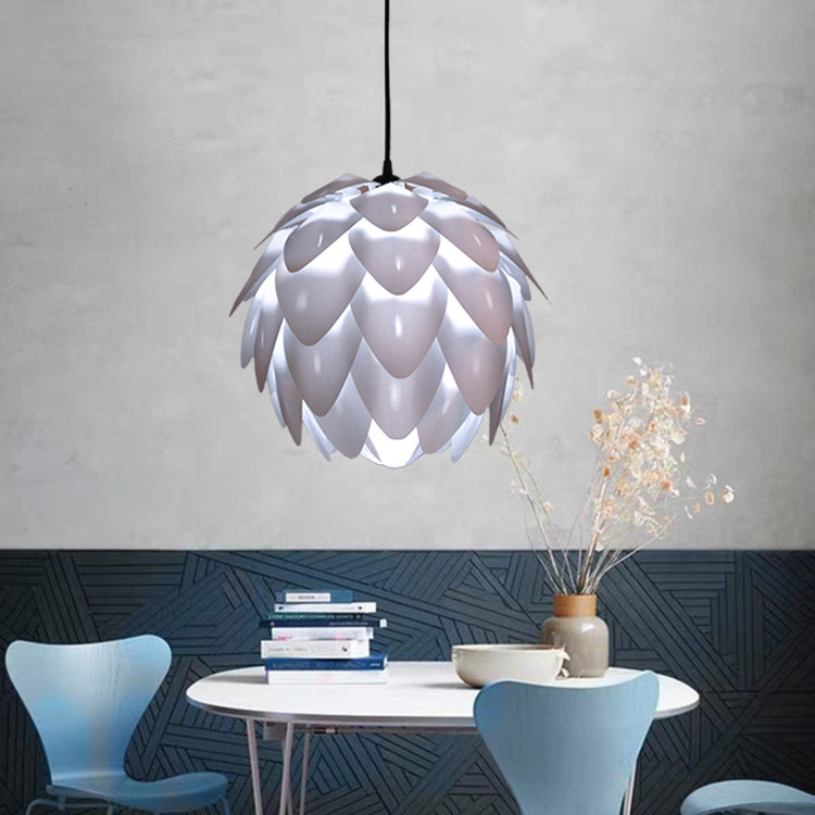 FBL,P4901W Brushed fabric acrylic inside Nordic household chandelier