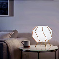 FBL,Brushed fabric acrylic modern simple bedside table lamp