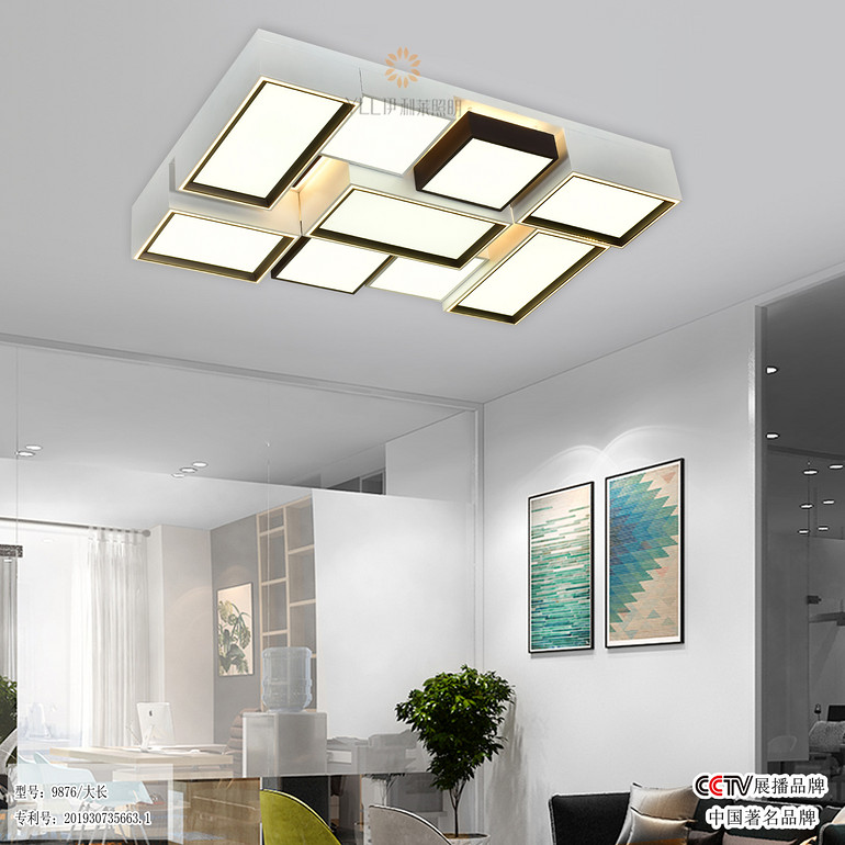 Yilikai,9876-Large creative personality living room ceiling lamp