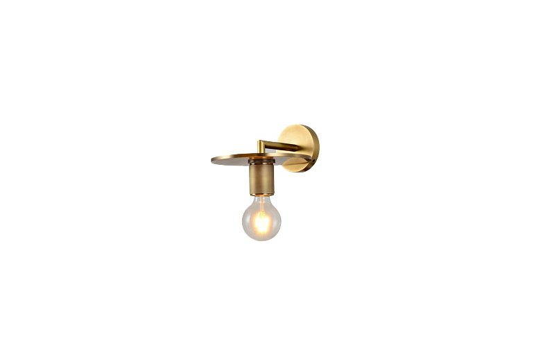 Jushang,All copper VGB old copper wall lamp