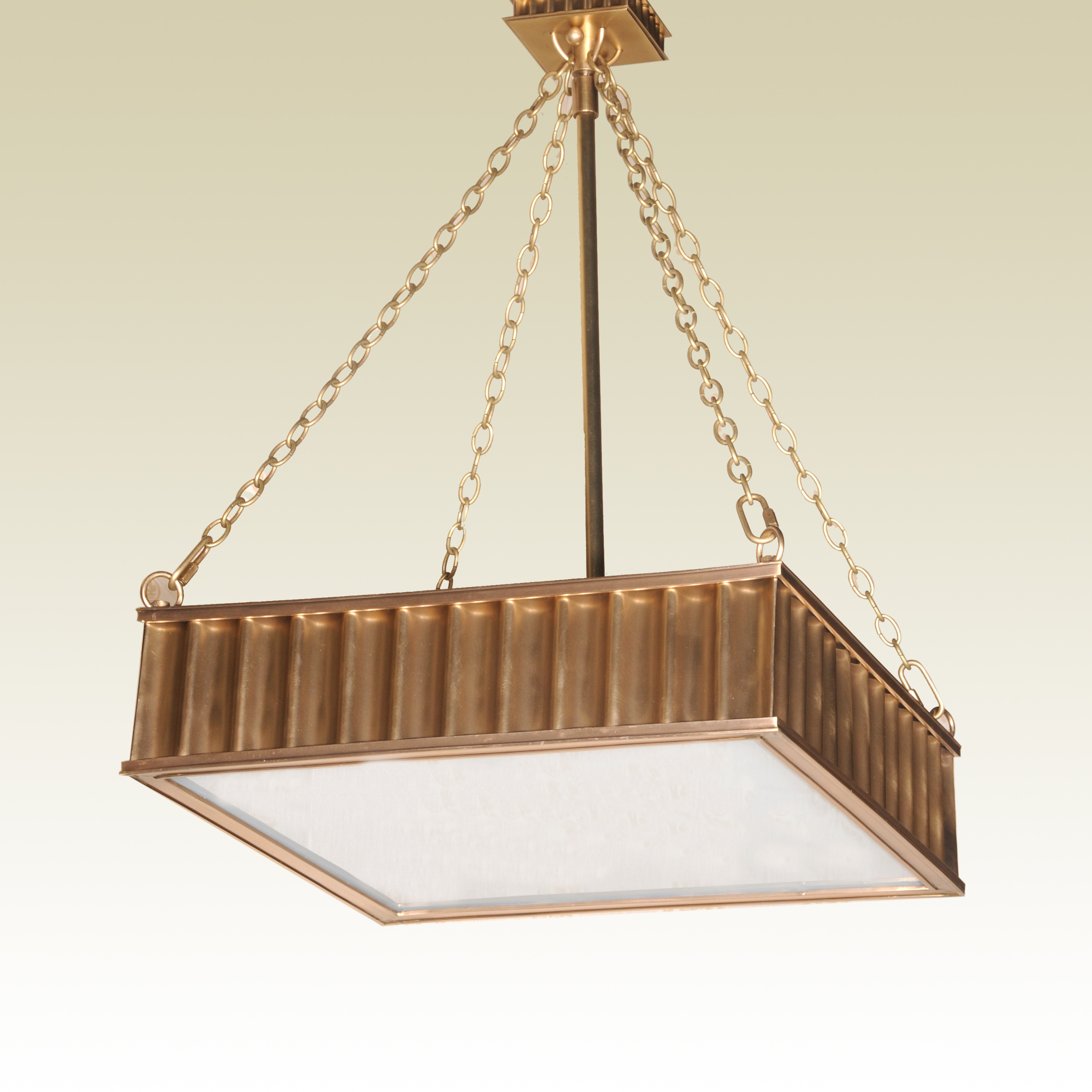 Jushang,All copper VGB old copper color simple chandelier