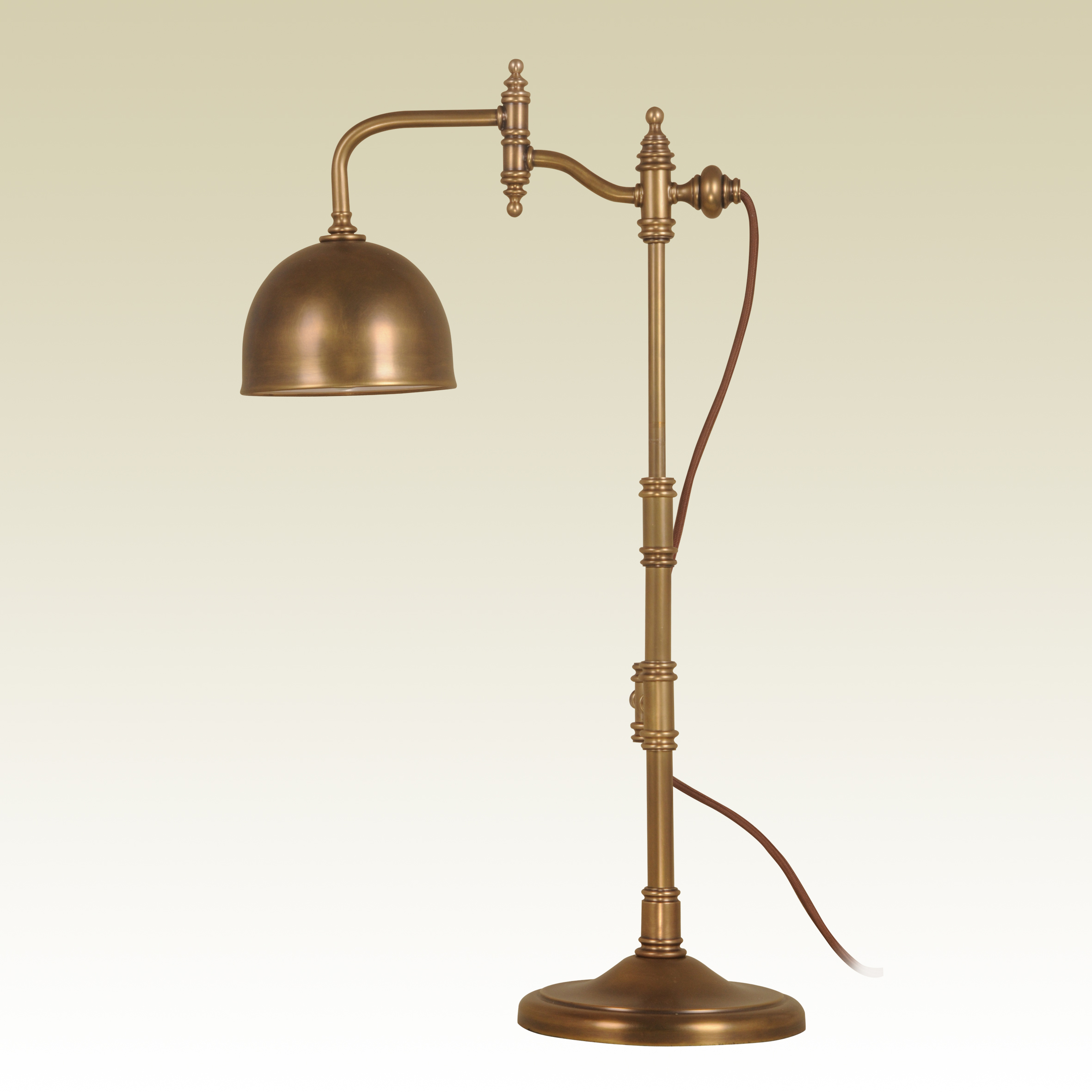 Jushang,All-copper VGB old copper simple desk lamp