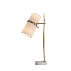 Jushang,All-copper frozen stone cloth cover VGB old copper table lamp