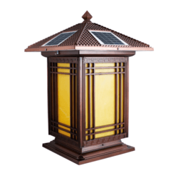 Xinjinghong Chinese style jing word lawn lamp