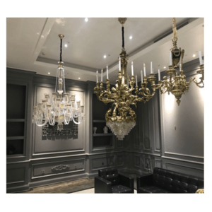 CHEIM LUSTER 8003 Series Classical Candle Crystal Chandelier