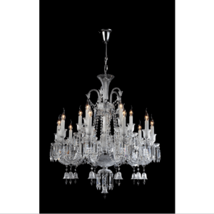 CHEIM LUSTER D83400-860xH880-10 5-chrome full set of luxury candle crystal chandelier