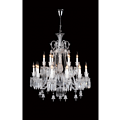 CHEIM LUSTER D83400-1000xH880-12 6-chrome full set of luxury candle crystal chandelier