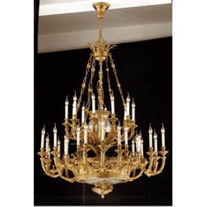 CHEIM LUSTER Classical Candle Crystal Chandelier