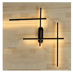 NEON W18600-36W BK simple wall light