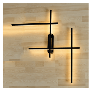 NEON W18600-36W BK simple wall light