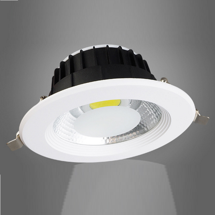 simple,white,black,circular,thick,INDOOR,Down Lamp