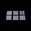 Square Plastic LED Module Lens