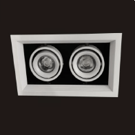 Double-headed Grille Lamp