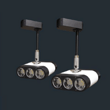 6099 Black&White Track Light