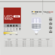 Classic Series white Multi-wattage LED Bulb