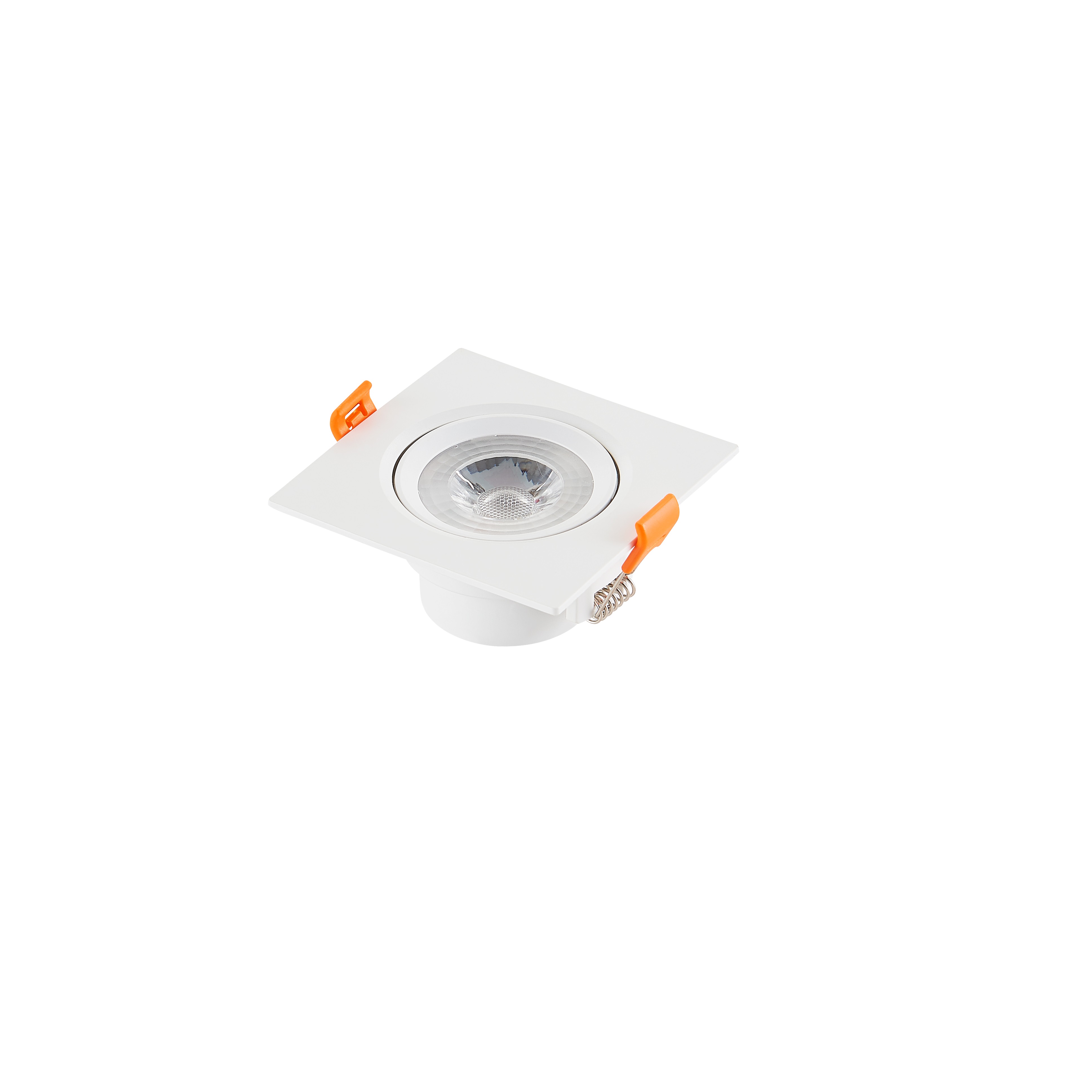 pinxi,square plastic spot light,simple,white