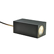 Square Black LED COB Warm Light Wall Lamp 6W