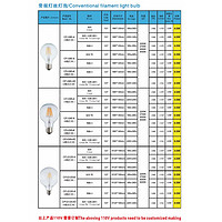 Conventional Filament Light Bulb