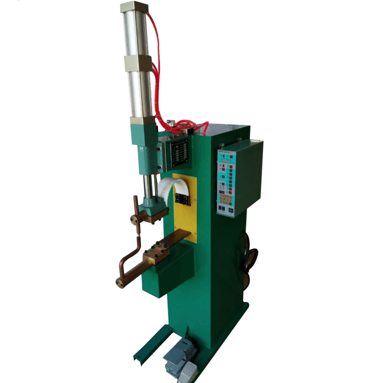 Iron wire, flat iron start on welding machine