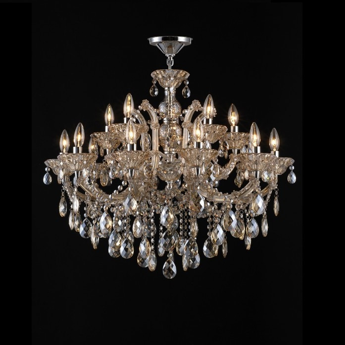 Candle,Chandelier,crystal,Warm light,villa