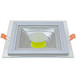 Glass lamp panel lamp series square simple