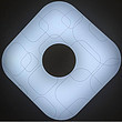 Alice series,ultra,thin,square,48W,ceiling light,economy