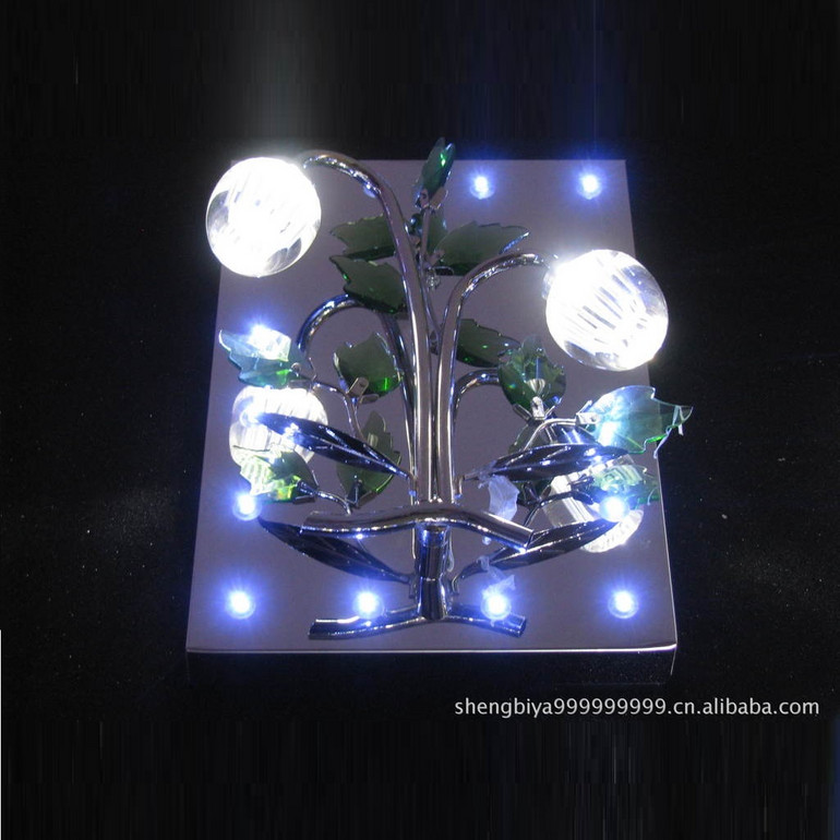 Glass ceiling lamp, beautifying lamp, lamp