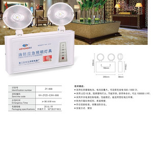 white,Double,smart light,Emergency Light