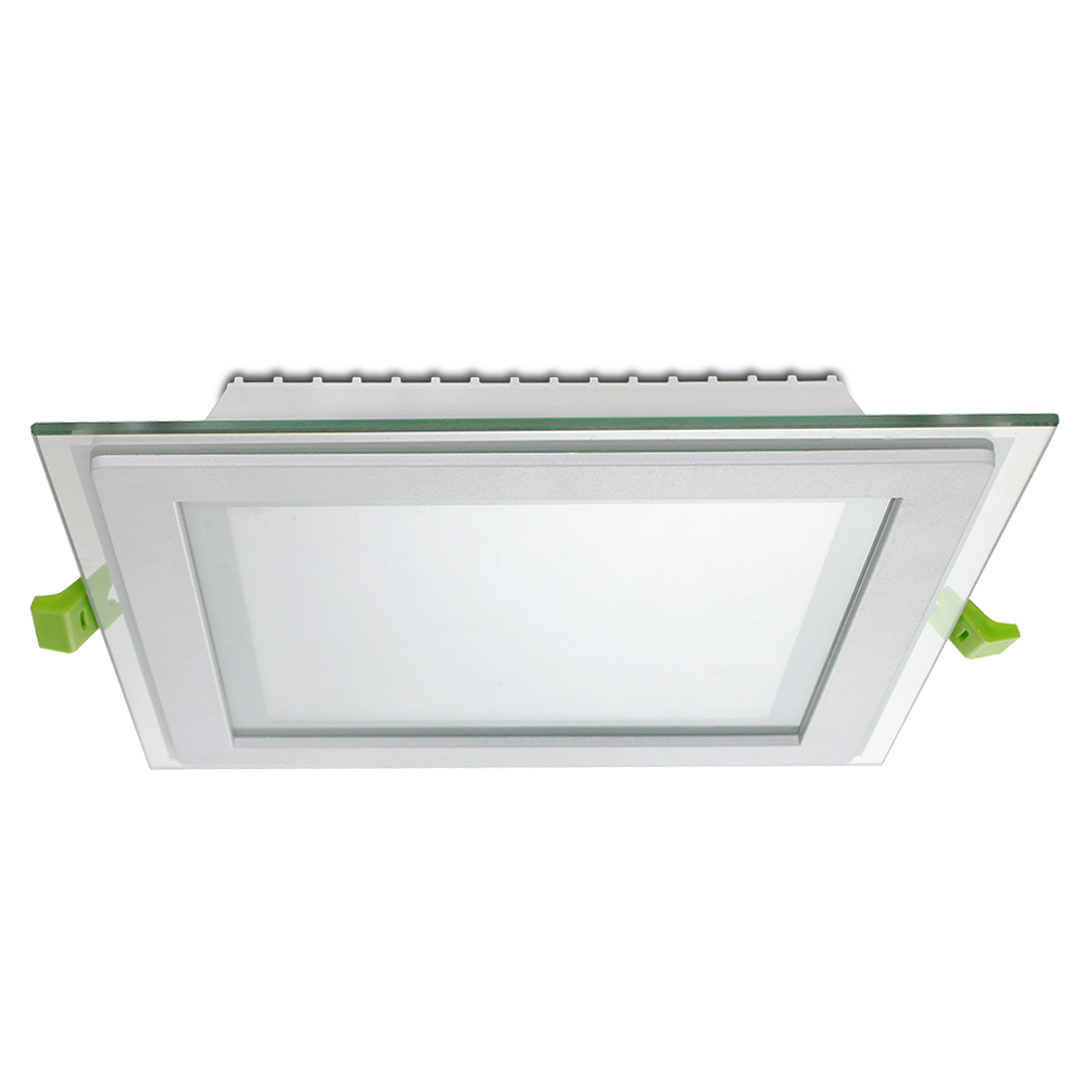 Square  type Recessed Mounted ceiling lights fixtures LED panel lamp 12W  20W for option