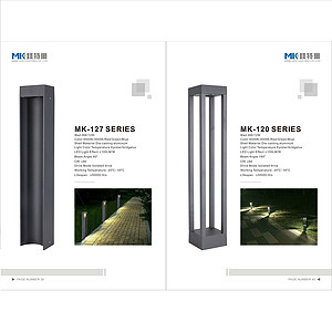 MK-127/120 LED Lawn lamp