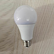 A-shaped plastic-coated aluminium LED bulb