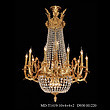 Chuangliite indoor luxury crystal brass lamp