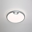 Ceiling light silver moon