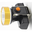 Miner's lamp V6 black + gold and silver ring