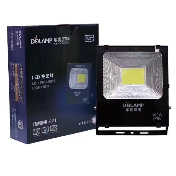 LED Flood Light Black King Kong Series 100W