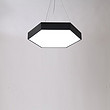 600 hex solid office light