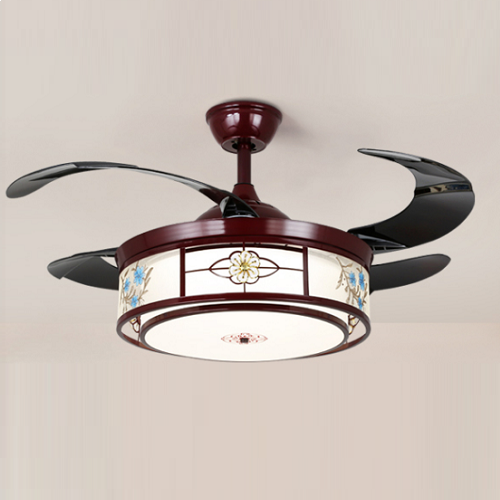 Chinese Style Four-leaf Fan Lamp