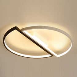 Modern Style Half Circles Jointed Ceiling Lamp