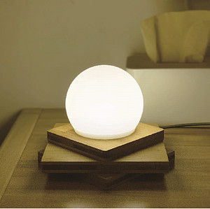 bamboo laminated night light