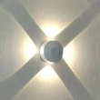 LED cylindrical wall lamp