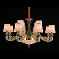 jinmandu,Chinese bedroom living room ceramic chandelier