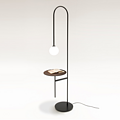 minglian,floor lamp,living oom,black